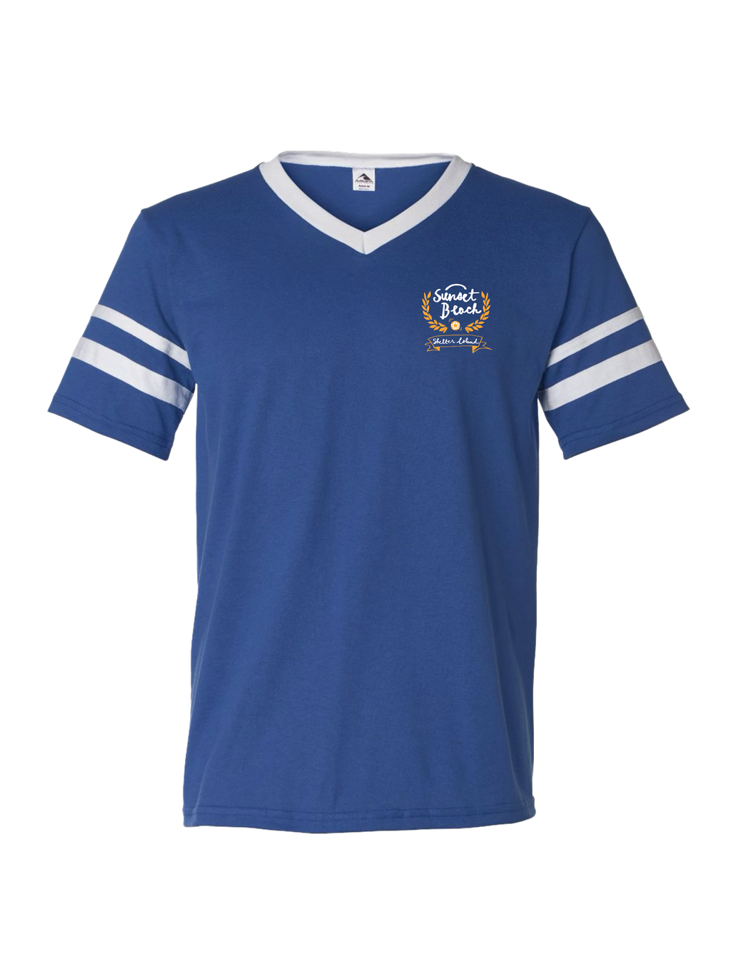 Sunset Beach Royal Soccer Jersey