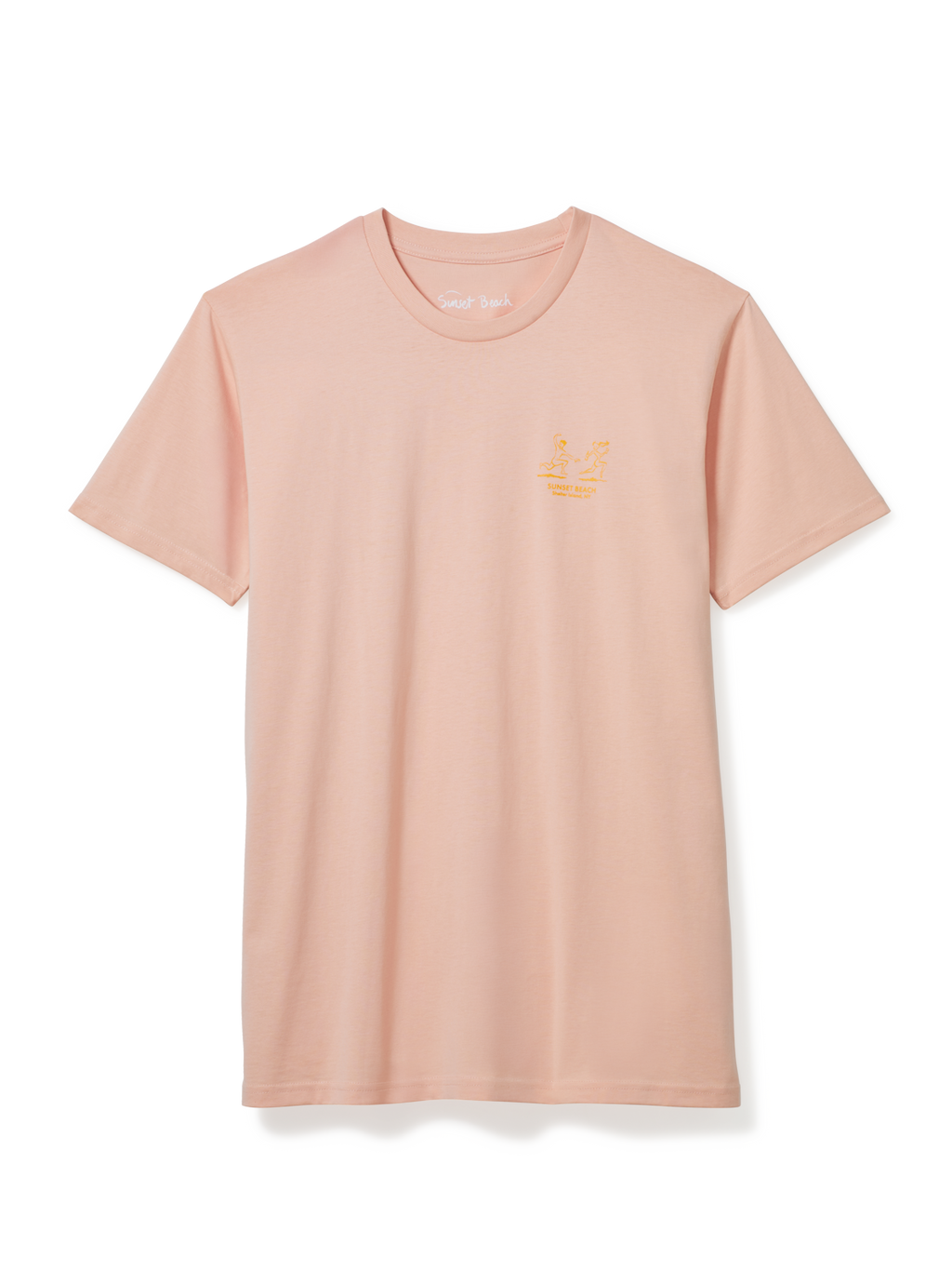 Beach Lovers Pale Pink Tee