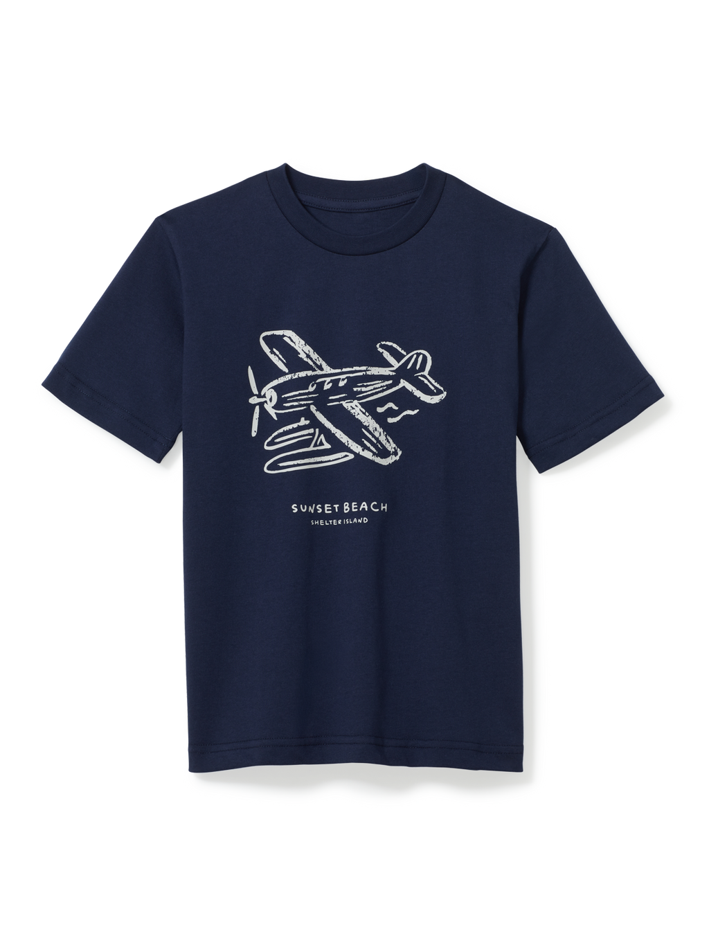 Seaplane Navy Tee