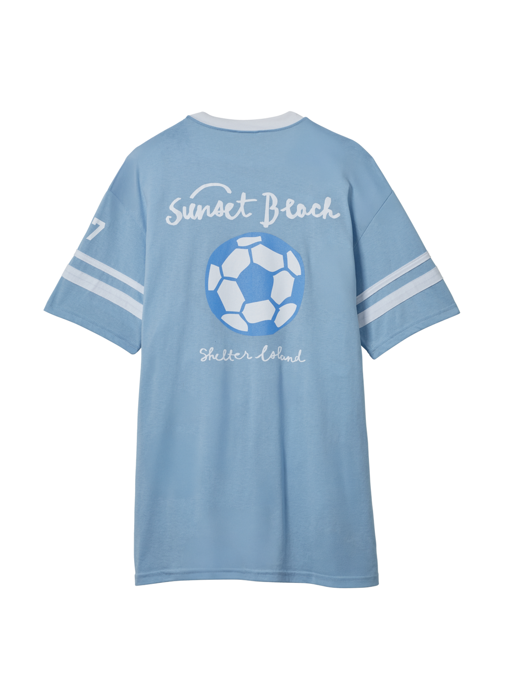 Light Blue Soccer Jersey