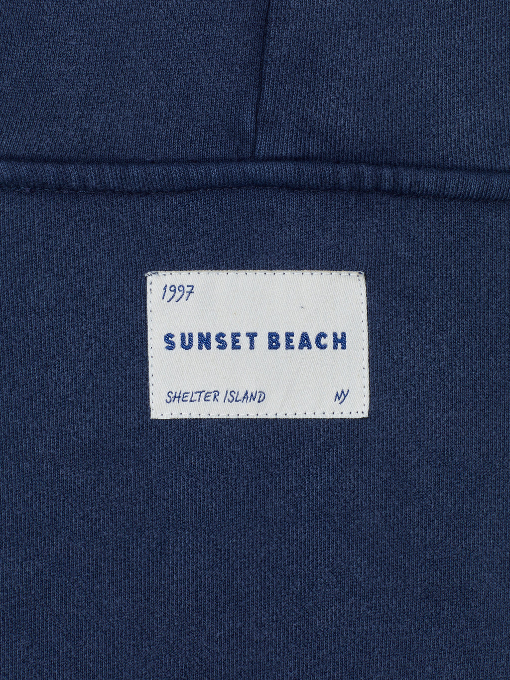Script Navy Hoodie
